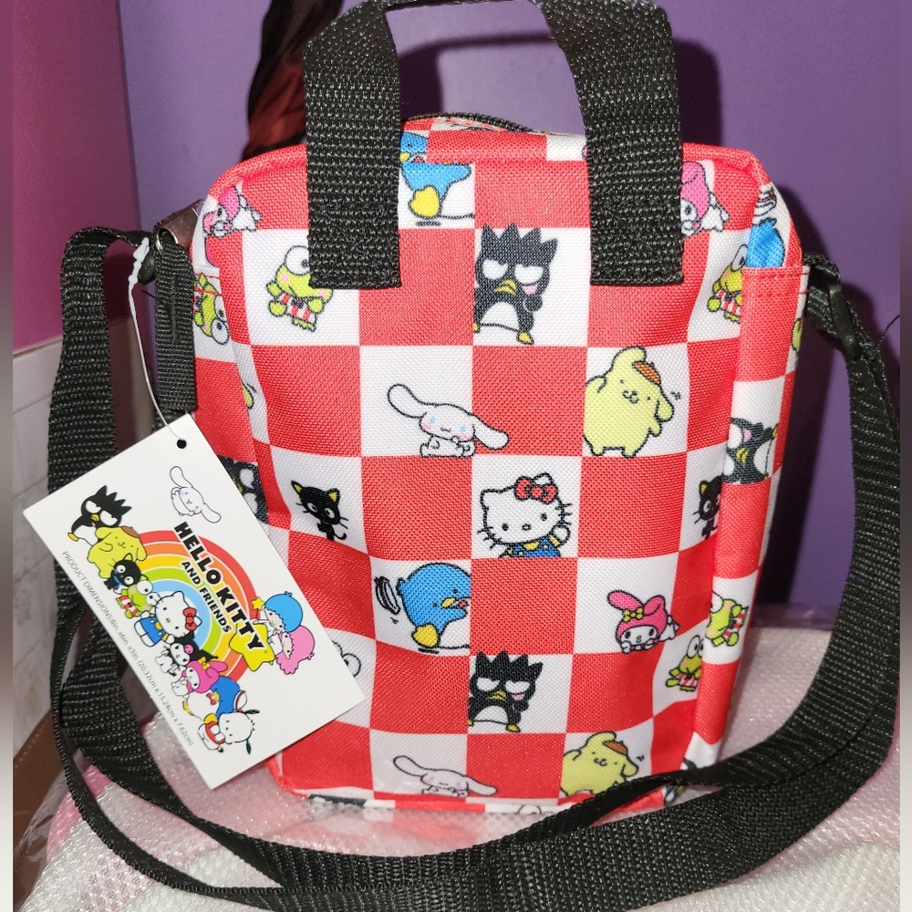 Sanrio Hello Kitty and Friends Crossbody Bag Tote Lunchbox Purse